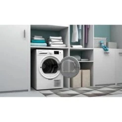 Indesit I3 D81W UK Free Standing 8kg Condenser Tumble Dryer - White -Home Kitchen i n indesit i3d81wuk 3