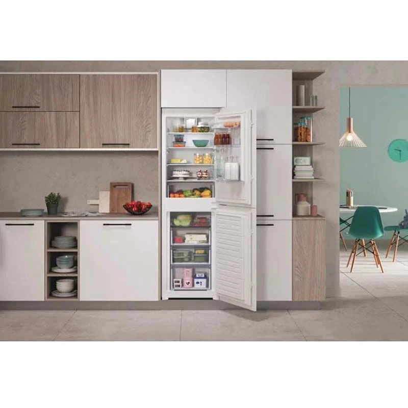 Indesit IBC18 5050 F1 Built-In Frost Free 50/50 Fridge Freezer - White 5 Indesit IBC18 5050 F1 Built-In Frost Free 50/50 Fridge Freezer - White - Image 3