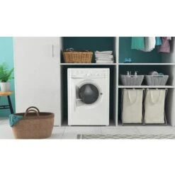 Indesit IWC 71252 W UK N Free Standing 7kg 1200rpm Washing Machine - White -Home Kitchen i n indesit iwc71252wukn 3