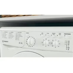 Indesit IWDC 65125 UK N Free Standing 6kg 1200rpm Washer Dryer - White -Home Kitchen i n indesit iwdc65125ukn 4