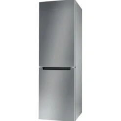 Indesit LI8 S1E S UK Free Standing Low Frost 60/40 Fridge Freezer - Silver