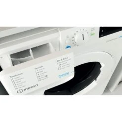 Indesit BDE 86436X W UK N 8/6kg 1400rpm Washer Dryer - White -Home Kitchen indesit bde86436xwukn 3 1