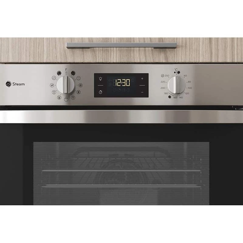 Indesit KFWS 3844 H IX UK Built-In Single Electric Oven - Stainless Steel 5 Indesit KFWS 3844 H IX UK Built-In Single Electric Oven - Stainless Steel - Image 3