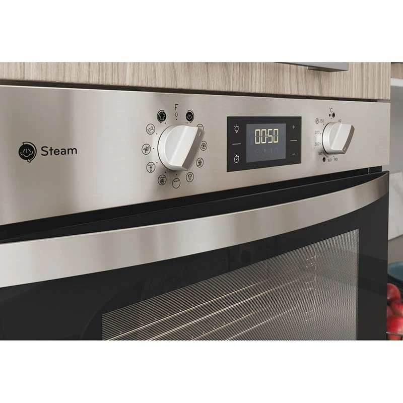 Indesit KFWS 3844 H IX UK Built-In Single Electric Oven - Stainless Steel 6 Indesit KFWS 3844 H IX UK Built-In Single Electric Oven - Stainless Steel - Image 4