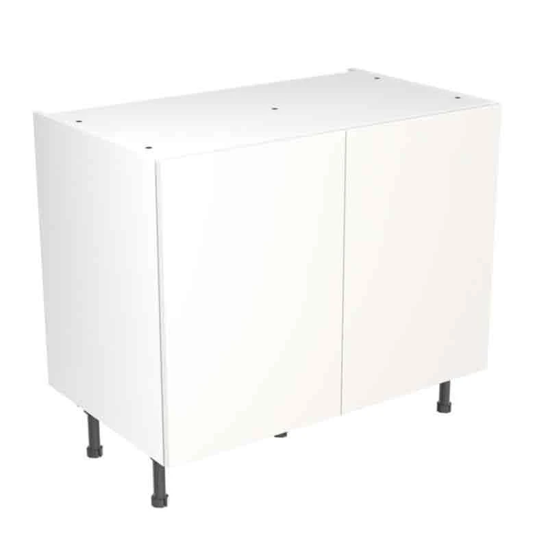 Kitchen Kit Slab 1000mm Base Cabinet - Super Gloss - White - Flatpacked - FKKF0008 3 Kitchen Kit Slab 1000mm Base Cabinet - Super Gloss - White - Flatpacked - FKKF0008