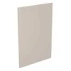 Kitchen Kit Slab 600mm Base Cabinet End Panel Only - Super Gloss - Light Grey - Flatpacked - FKKF0228 -Home Kitchen k i kitchen kit fkkf0228
