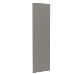 Kitchen Kit Slab 2400mm Larder Cabinet End Panel - Ultra Matt - Dust Grey - Flatpacked - FKKF0830