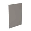 Kitchen Kit Shaker 600mm Base Cabinet End Panel Only - Ultra Matt - Dust Grey - Flatpacked - FKKH0828 -Home Kitchen k i kitchen kit fkkh0828