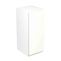 Kitchen Kit Rigid J-Pull 300mm Wall Cabinet - Ultra Matt - White - Pre-Assembled - RKKJ0511