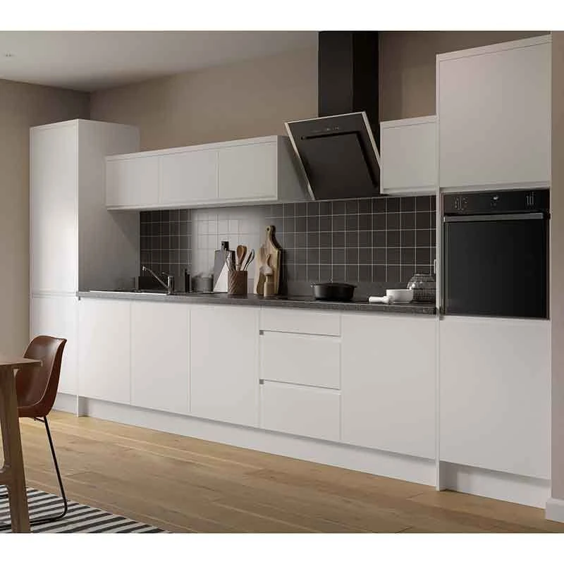 Kitchen Kit Rigid J-Pull 800mm Wall Cabinet - Ultra Matt - White - Pre-Assembled - RKKJ0538 4 Kitchen Kit Rigid J-Pull 800mm Wall Cabinet - Ultra Matt - White - Pre-Assembled - RKKJ0538 - Image 2