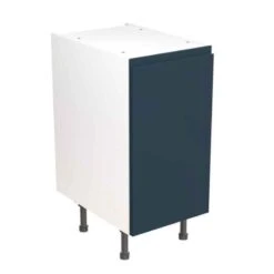 Kitchen Kit Rigid J-Pull 450mm Base Cabinet - Ultra Matt - Indigo Blue - Pre-Assembled - RKKJ1339
