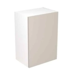 Kitchen Kit Rigid Value 500mm Wall Cabinet - Standard Matt - Light Grey - Pre-Assembled - RKKM1213