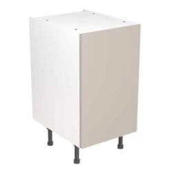 Kitchen Kit Rigid Value 450mm Base Cabinet - Standard Matt - Light Grey - Pre-Assembled - RKKM1239