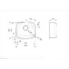Reginox L183440 OKG Comfort Integrated Kitchen Sink - L18 3440 OKG 2 Reginox L183440 OKG Comfort Integrated Kitchen Sink - L18 3440 OKG -Home Kitchen l183440okgdimensions
