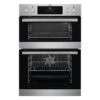 AEG DCB331010M Built-In Double Electric Oven - Stainless Steel