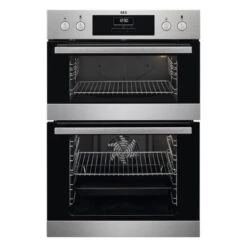 AEG DCB331010M Built-In Double Electric Oven - Stainless Steel