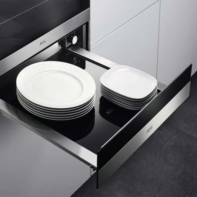 AEG KDK911424M 14cm Warming Drawer - Black Glass & Stainless Steel 4 AEG KDK911424M 14cm Warming Drawer - Black Glass & Stainless Steel - Image 2