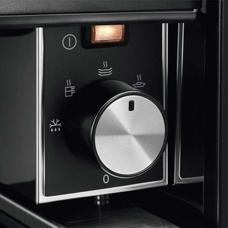 AEG KDK911424M 14cm Warming Drawer - Black Glass & Stainless Steel 5 AEG KDK911424M 14cm Warming Drawer - Black Glass & Stainless Steel - Image 3