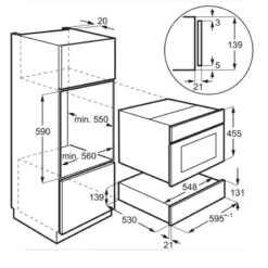 AEG KDK911424M 14cm Warming Drawer - Black Glass & Stainless Steel 18 AEG KDK911424M 14cm Warming Drawer - Black Glass & Stainless Steel -Home Kitchen l a lae99006 5