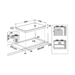 Hotpoint PHC 961 TS/IX/H 90cm Gas Hob - Stainless Steel 11 Hotpoint PHC 961 TS/IX/H 90cm Gas Hob - Stainless Steel -Home Kitchen l h lho3704 3