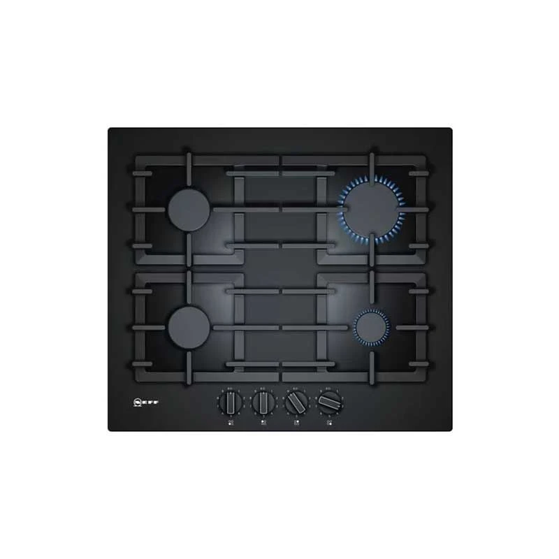 Neff N70 T26CS49S0 60cm Gas Hob - Black Glass 3 Neff N70 T26CS49S0 60cm Gas Hob - Black Glass
