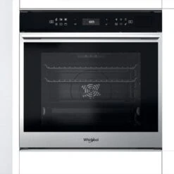 Whirlpool W7 OM4 4BPS1 P BuiIt In Single Pyrolytic Oven - Black & St/Steel -Home Kitchen l w lwh2108 4