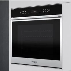 Whirlpool W7 OM4 4BPS1 P BuiIt In Single Pyrolytic Oven - Black & St/Steel -Home Kitchen l w lwh2108 5