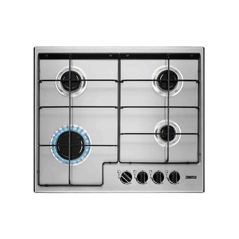 Zanussi ZGNN642X 60cm Gas Hob - Stainless Steel 3 Zanussi ZGNN642X 60cm Gas Hob - Stainless Steel