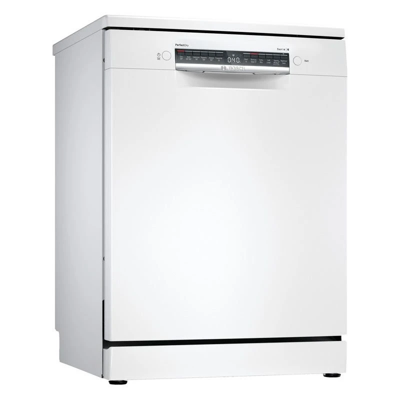Bosch Series 6 SMS6ZCW00G Free-Standing 60cm Dishwasher With Home Connect - White 12 Bosch Series 6 SMS6ZCW00G Free-Standing 60cm Dishwasher With Home Connect - White - Image 10