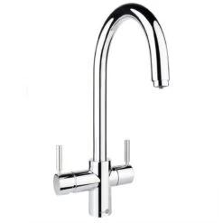 InSinkErator 3N1 J Shape Steaming Hot Kitchen Tap (Tap Only) - Chrome - 45097 -Home Kitchen lis301