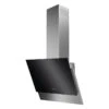 Zanussi ZFV916Y 60cm Angled Chimney Hood - Stainless Steel & Black Gloss -Home Kitchen lza48011 2