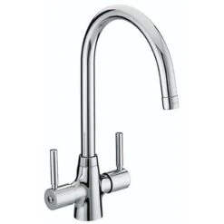Bristan Monza Easyfit Kitchen Mixer Tap, Brushed Nickel - MZ SNK EF BN