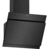 Neff N50 D65IHM1S2B 60cm Angled Chimney Wall Mounted Cooker Hood - Black Glass -Home Kitchen n e neff n50 d65ihm1s2b 60cm angled chimney hood clean