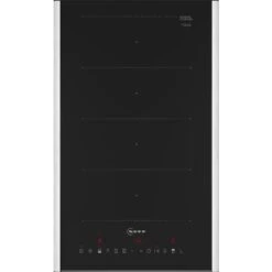 Neff N70 T63TDX1L0 30cm Flex Induction Hob With Home Connect - Black With Steel Trim