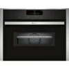 Neff N90 C28MT27H0B Bulit In Compact Pyrolytic Oven & Microwave With Home Connect - Stainless Steel 1 Neff N90 C28MT27H0B Bulit In Compact Pyrolytic Oven & Microwave With Home Connect - Stainless Steel -Home Kitchen n e neff n90 c28mt27h0b pyrolytic oven microwave clean