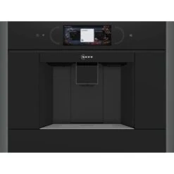 Neff N90 CL4TT11G0 2.4L Built In Coffee Machine With Home Connect - Black With Graphite Grey Trim