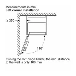 Neff N90 CL4TT11G0 2.4L Built In Coffee Machine With Home Connect - Black With Graphite Grey Trim 10 Neff N90 CL4TT11G0 2.4L Built In Coffee Machine With Home Connect - Black With Graphite Grey Trim -Home Kitchen n e neff n90 cl4tt11g0 2.4l built in coffee machine dimensions2