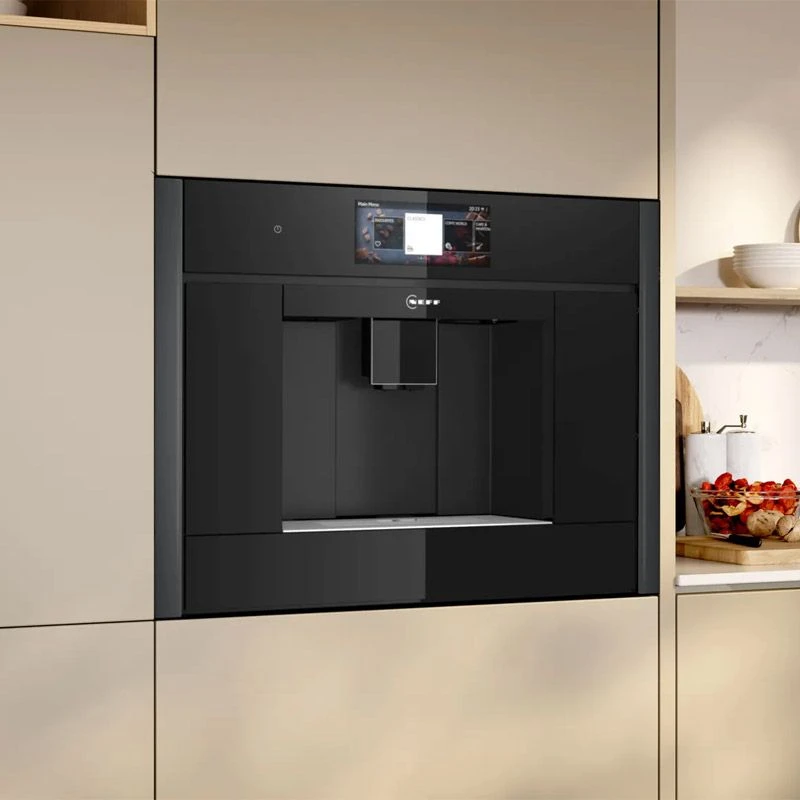 Neff N90 CL4TT11G0 2.4L Built In Coffee Machine With Home Connect - Black With Graphite Grey Trim 4 Neff N90 CL4TT11G0 2.4L Built In Coffee Machine With Home Connect - Black With Graphite Grey Trim - Image 2