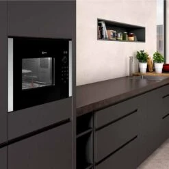 Neff N50 HLAGD53N0B Built-In Microwave And Grill - Black And Stainless Steel - HLAGD53N0B -Home Kitchen n e neff hlagd53n0b 3