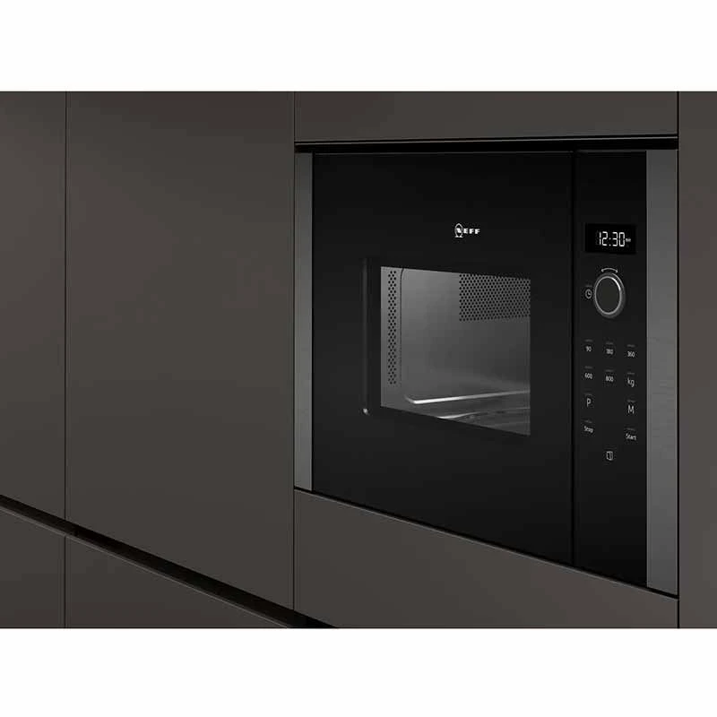 Neff N50 HLAWD23G0B Built-In Microwave - Graphite Grey 4 Neff N50 HLAWD23G0B Built-In Microwave - Graphite Grey - Image 2
