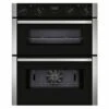 Neff N50 J1ACE4HN0B Built-Under Double Electric Oven - Stainless Steel -Home Kitchen n e neff j1ace4hn0b