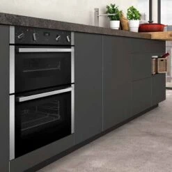 Neff N50 J1ACE4HN0B Built-Under Double Electric Oven - Stainless Steel -Home Kitchen n e neff j1ace4hn0b 3