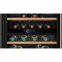 Neff N70 KU9213HG0G Built-Under 60cm Wine Cooler - Black -Home Kitchen n e neff ku9213hg0g 4