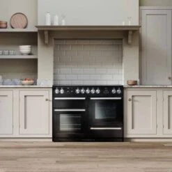 Rangemaster Nexus 110cm Dual Fuel Cooker - Slate - NEX110DFFSL/C -Home Kitchen n e nex110dffslc lifestyle1