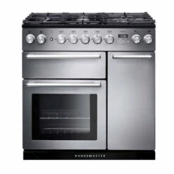 Rangemaster Nexus 90cm Dual Fuel Cooker - Stainless Steel - NEX90DFFSS/C