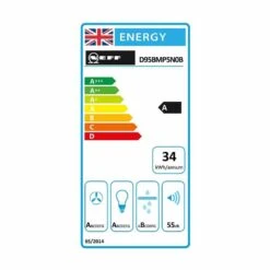 Neff N70 D95BMP5N0B 90cm Box Design Chimney Cooker Hood - Stainless Steel 19 Neff N70 D95BMP5N0B 90cm Box Design Chimney Cooker Hood - Stainless Steel -Home Kitchen neff d95bmp5n0b 4