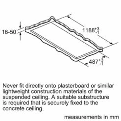 Neff N70 I25CBS8W0B 120cm Ceiling Cooker Hood With Home Connect - White -Home Kitchen neff i25cbsw0b 4