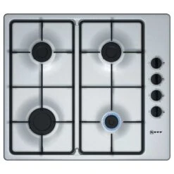 Neff N30 T26BR46N0 60cm Gas Hob - Stainless Steel - LNE12763