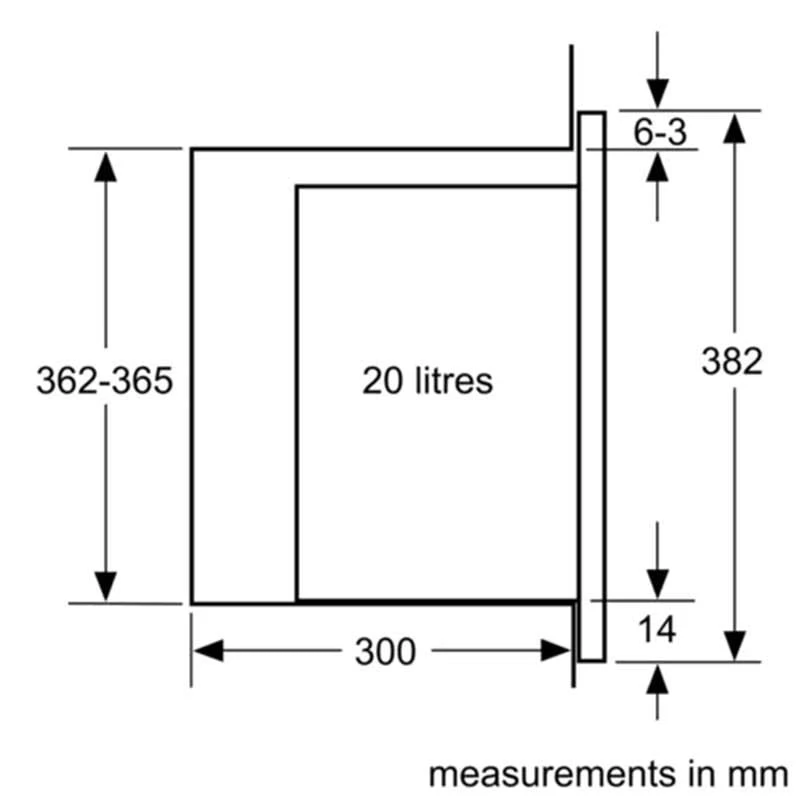 Neff N50 HLAWD23G0B Built-In Microwave - Graphite Grey 10 Neff N50 HLAWD23G0B Built-In Microwave - Graphite Grey - Image 8