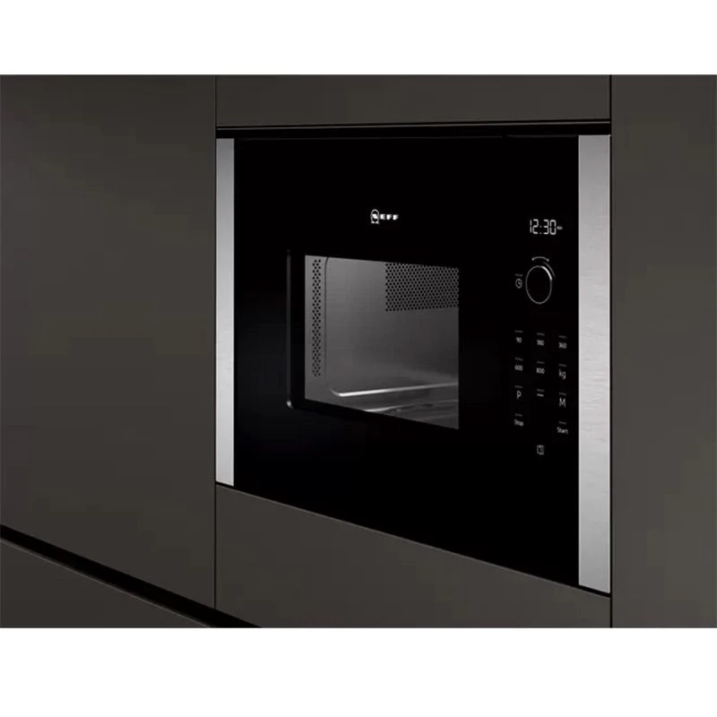 Neff N50 HLAWD23N0B Built-In Microwave - Black 4 Neff N50 HLAWD23N0B Built-In Microwave - Black - Image 2